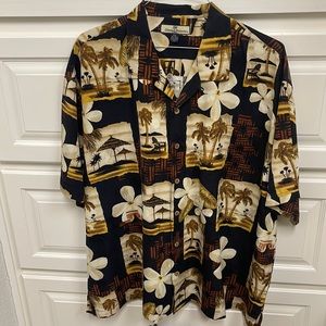 Tommy Bahama XXL silk Hawaiian shirt